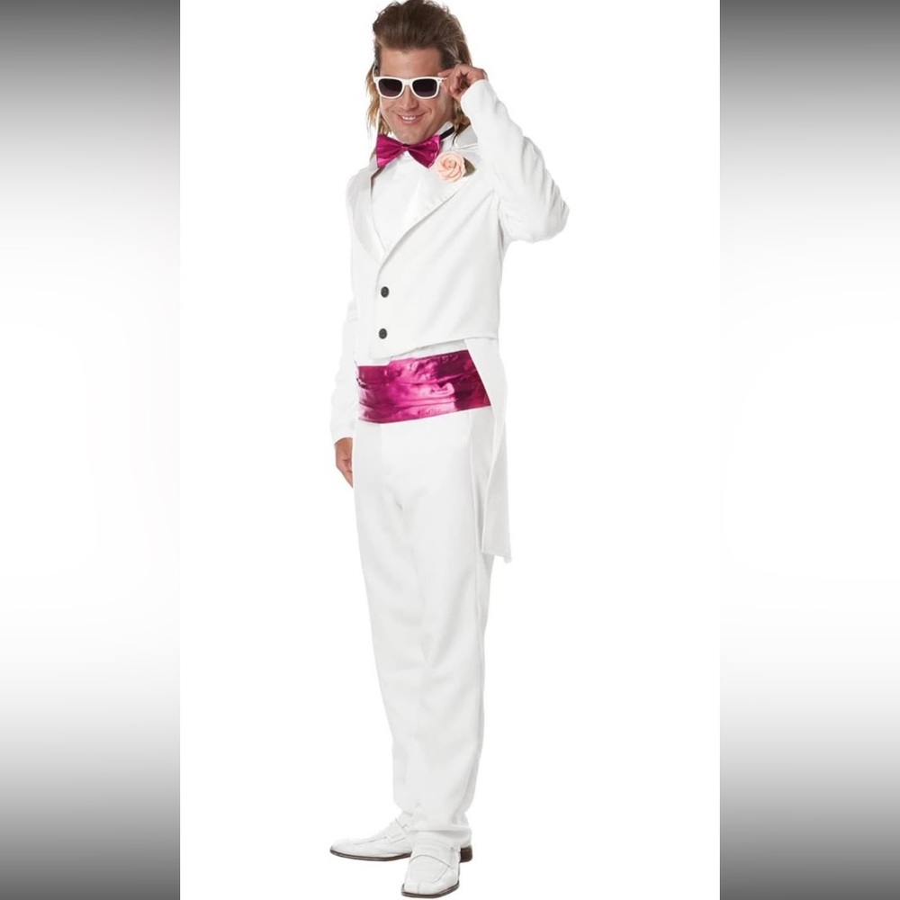 Adult 80s Prom Costume Size Small